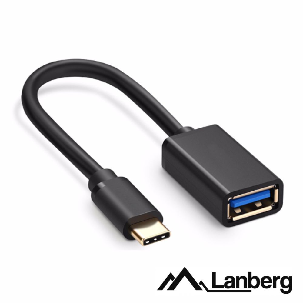 Adaptador USB-C 3.0 Macho / USB-A Fêmea 15cm