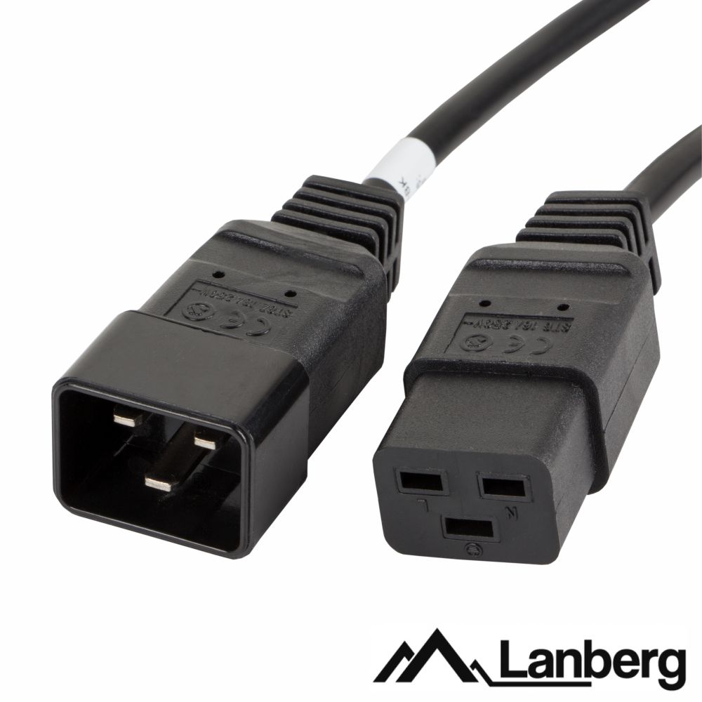 Cabo Alimentação IEC 320 Macho / C19 Fêmea 1.8m