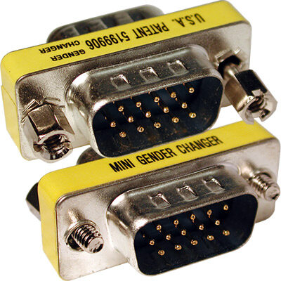 Adaptador VGA Macho / VGA Macho