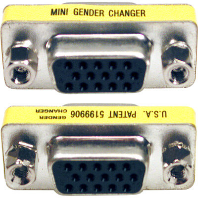 Adaptador VGA Fêmea / VGA Fêmea