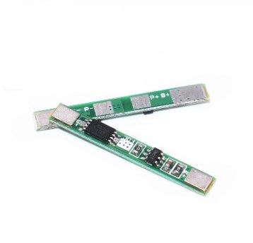 Placa da proteção  BMS Li-íon 18650 - 1 Baterias 3A