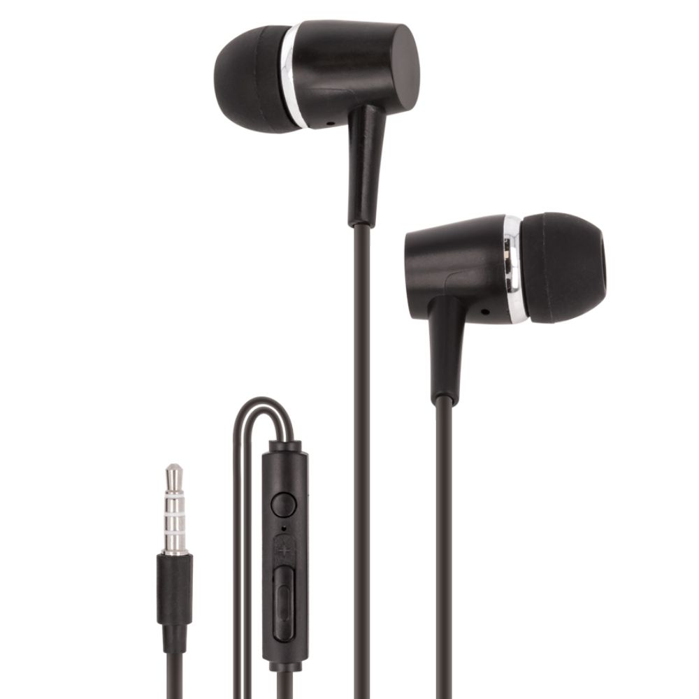 Auricular c/ Micro meXlife MXEP-02 jack 3.5mm - Preto