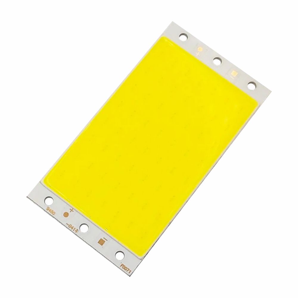 LED COB 15W 12V BRANCO QUENTE 94x50mm