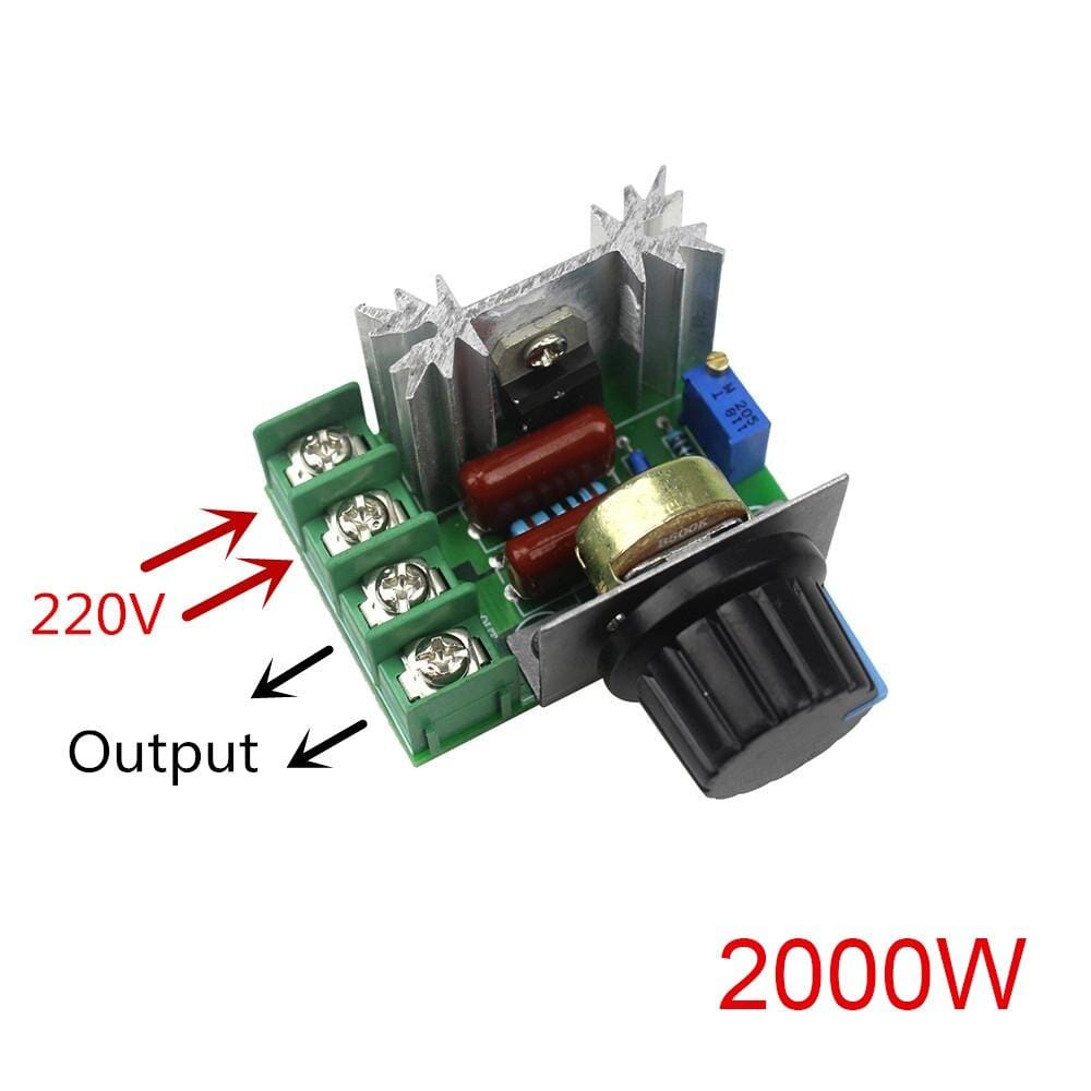 Módulo Controlador/Dimmer - Velocidade/Tensão 2000W/220V
