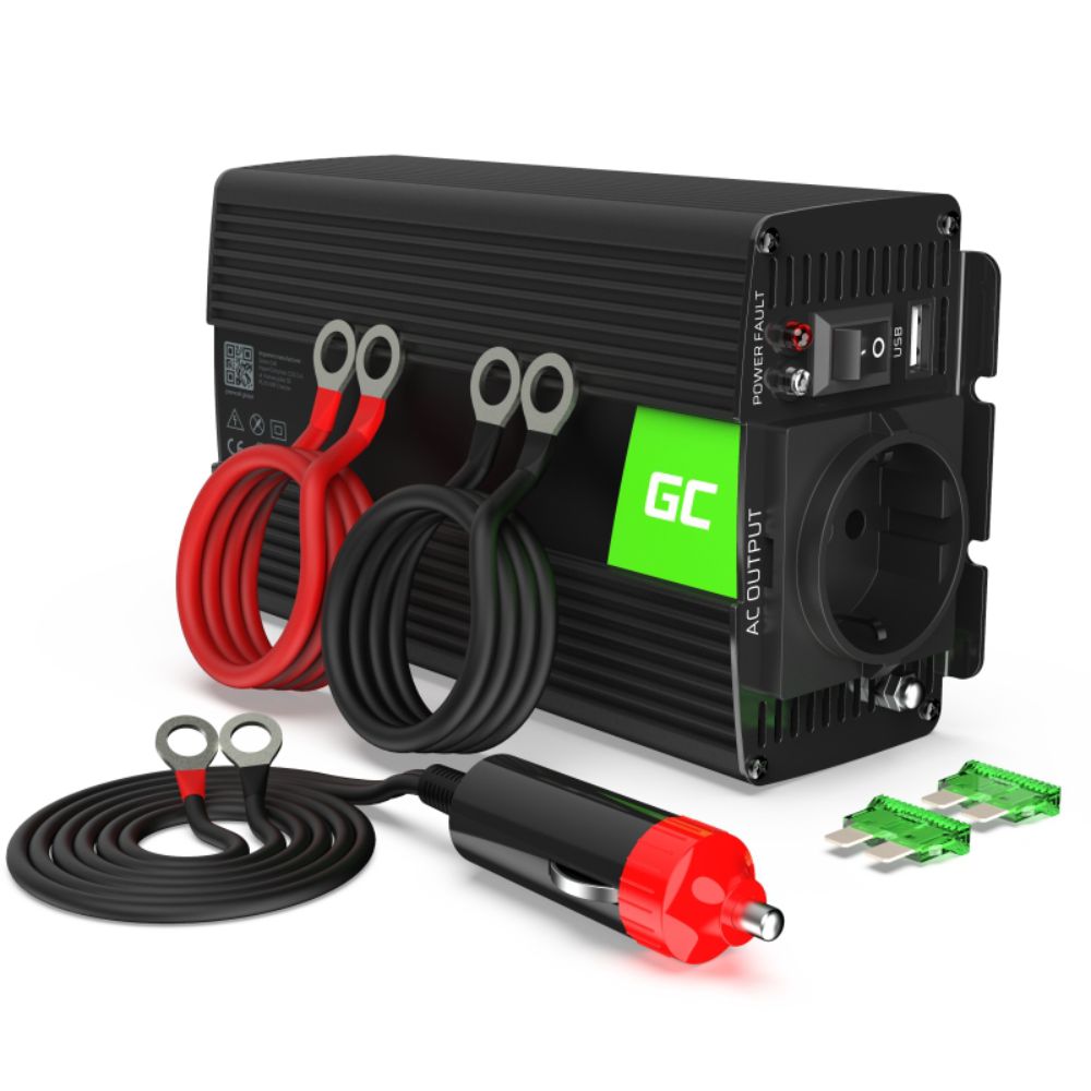 Conversor DC12V > AC230V 500W Onda Pura Gren Cell