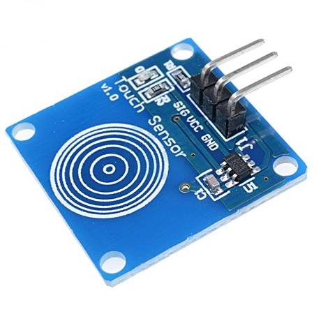 Módulo Sensor Tacto Capacitivo p/ Funduino - TTP223 TTP223B