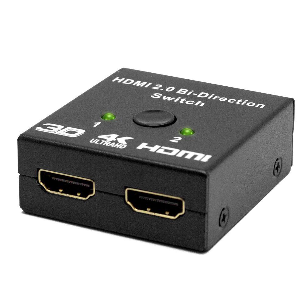 Repartidor Comutador  Bidirecional HDMI 1in2 - 2in1 - 4K, 3D