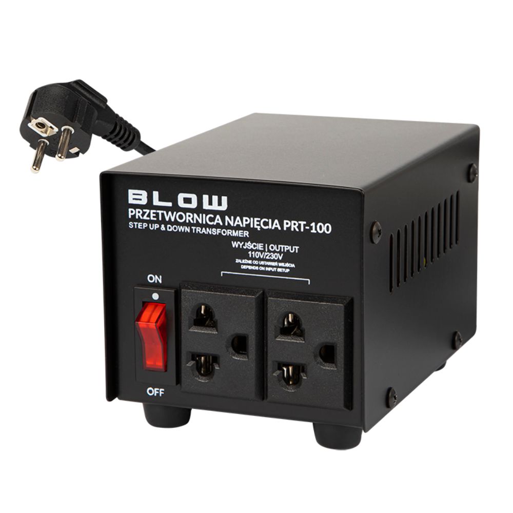 CONVERSOR 230V-110V / 110V-230V 100W CAIXA
