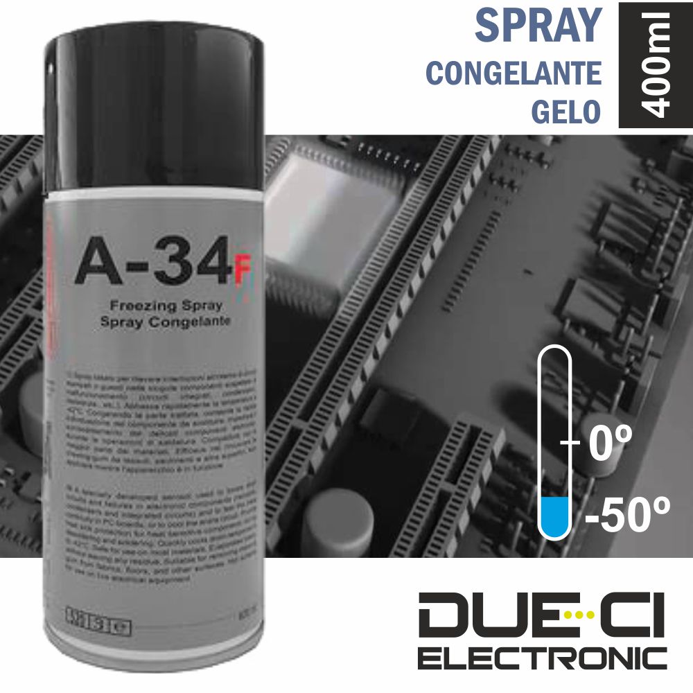 Spray DUE-CI A-34 CONGELANTE GELO 400 ml