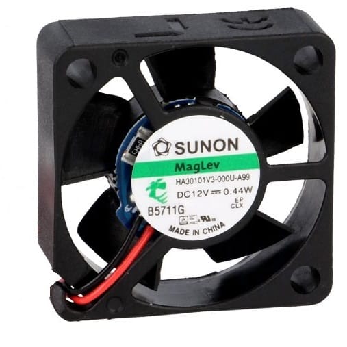 Ventilador DC12V – 30x30x10mm 2 fios
