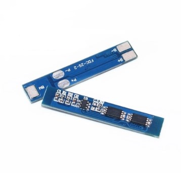 Placa da proteção  BMS Li-íon 18650 - 2 Baterias 2A