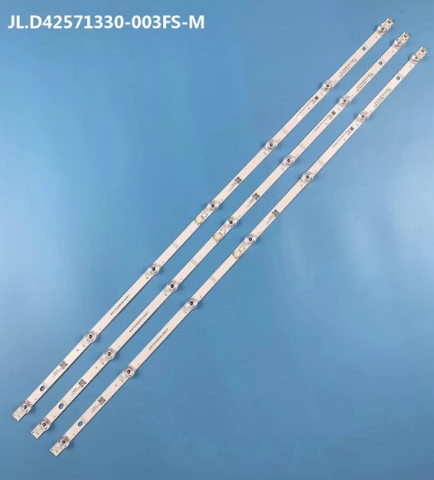 Kit 3 Barras LED 7 led´s 43" JL.D42571330-003FS-M 759mm - Hisense 43A6101EE, H43BE7000, H43B7100, H43B7100UK