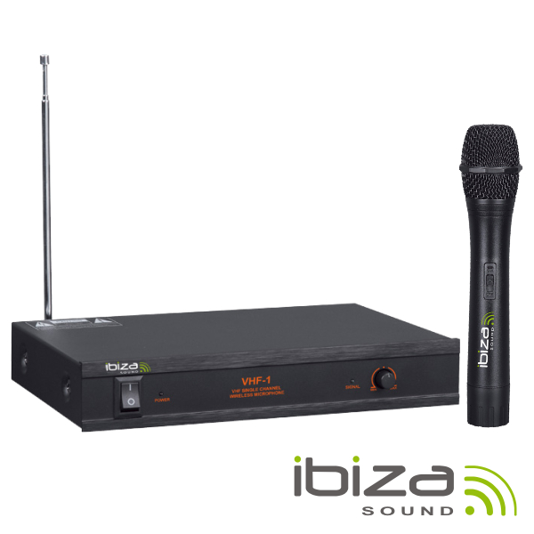 Central Microfone S/ Fios 1 Canal Vhf 203.5mhz IBIZA