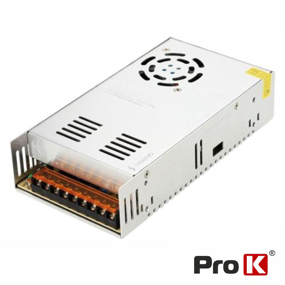 FONTE ALIMENTACÃO INDUSTRIAL 24V 16.5A 400W