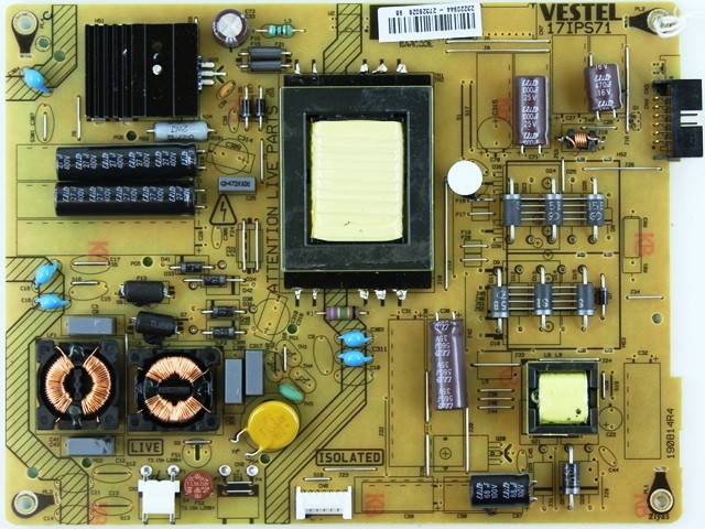 Power Board 117IPS71R4-3 2"DLB_MB82_BT_12P_400.  VESTEL 23220944