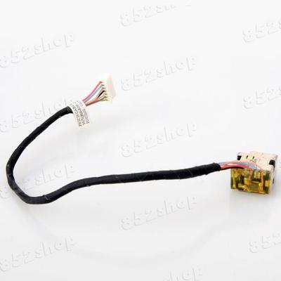 FICHA ALIMENTACAO CHASSI DC JACK HP G62 c/ cabo