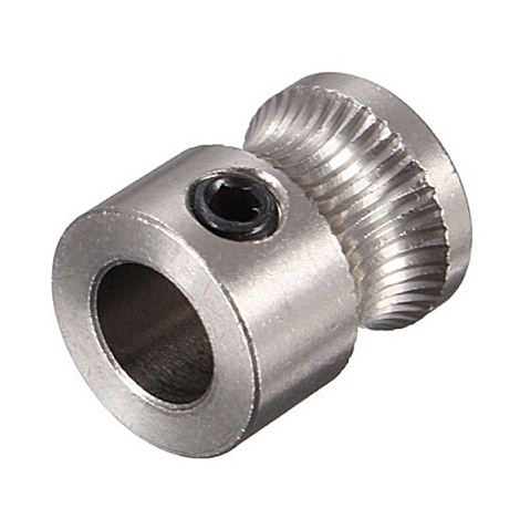 Engrenagem p/ Impressora 3D 1,75mm e 3 mm - Polie 5mm - MK8