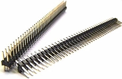 Barra Terminais para Soldar – Dupla 2x40 pinos