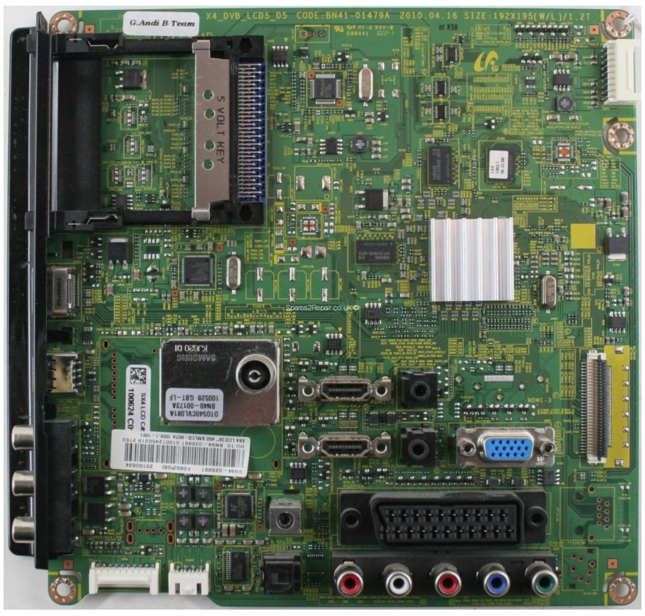 ASSY PCB MAIN LE32C450E BN94-02699T - Painel LTF320AP08 USADA