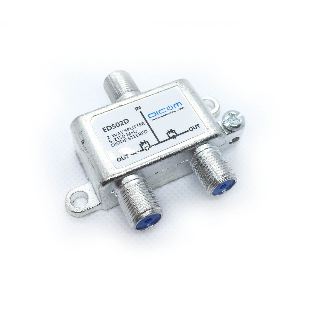 SPLITER TV/ SATELITE 2 VIAS 5-2150MHZ