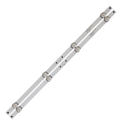 Kit 2 Barras LED 4 led´s  MS-L2668 V2 - JL.D24041330-006AS-M  440mm - 24" - Led´s 3V
