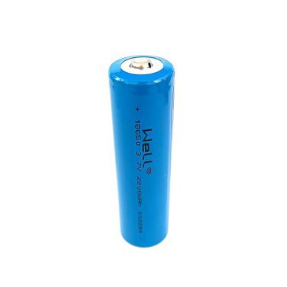 Pilha Lítio 18650 3.7V 2200ma Recarregável