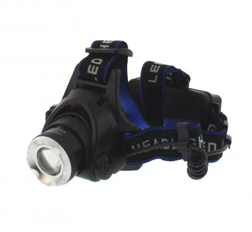Lanterna Cabeça 1 Led XPE 10W 3 Niveis 800lum Recarregavel