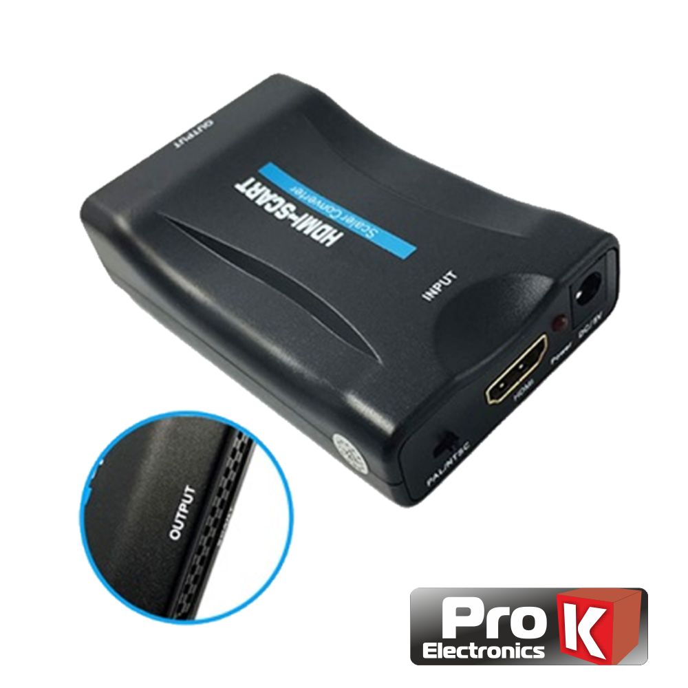 CONVERSOR HDMI/MHL P/ SCART 720P/1080P PROK