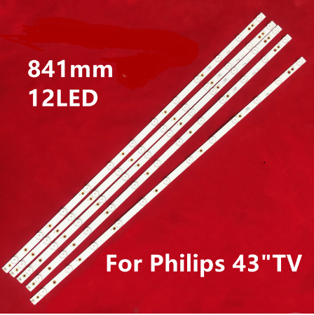 Kit 5 Barras LED 12 led´s LB43014 V0_00 - PXW1900730