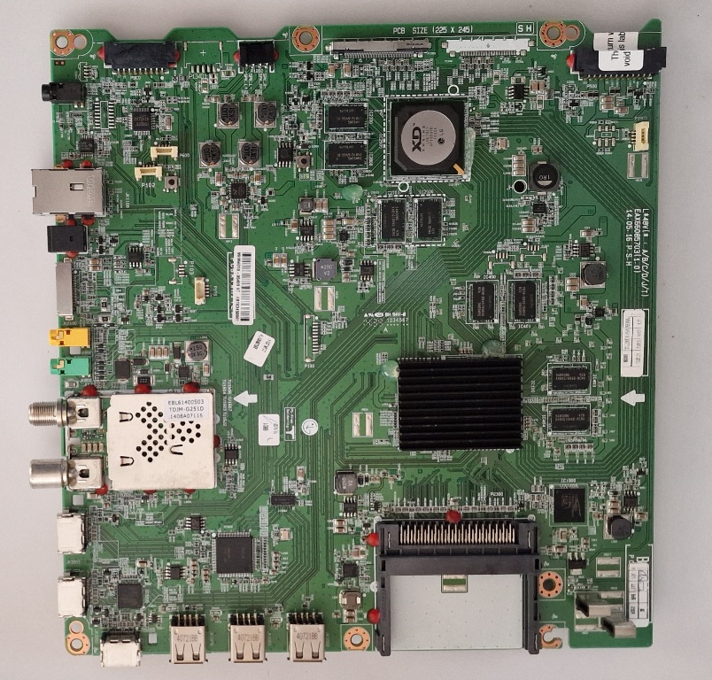 BPR Total Assembly  LG 40UB800V-ZA EBT63458801 Painel V400DK1-KE1 - Usada