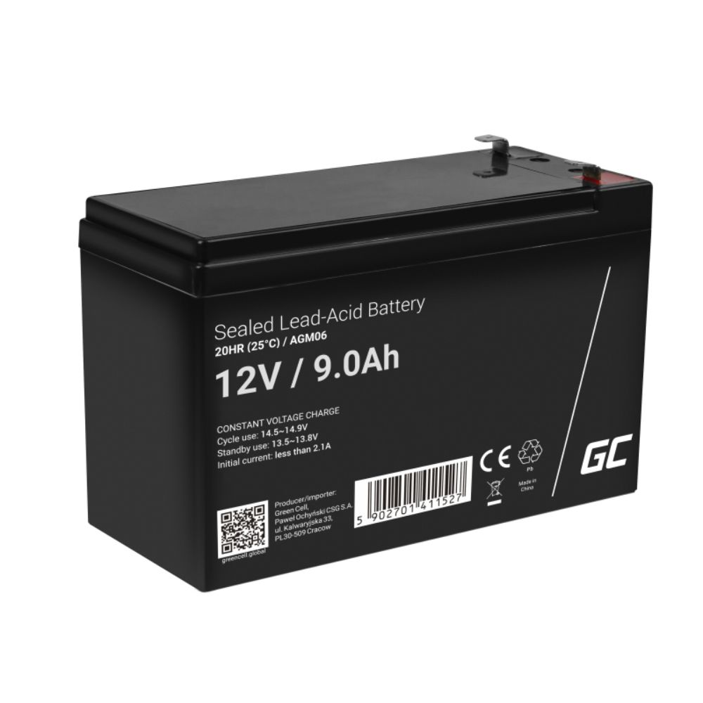 BATERIA AGM 12V 9AH 151x65x94mm - F2