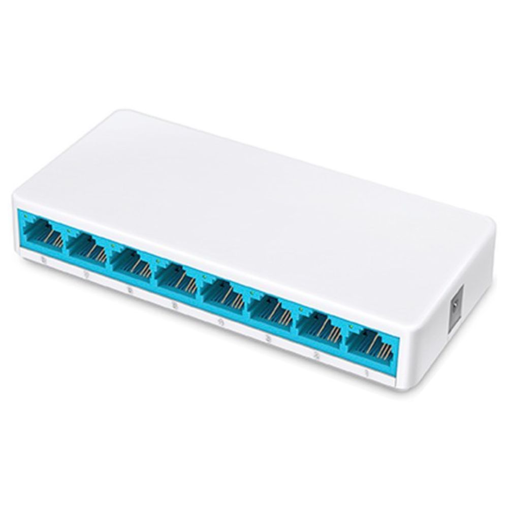Switch de Rede Ethernet 8 Portas RJ45