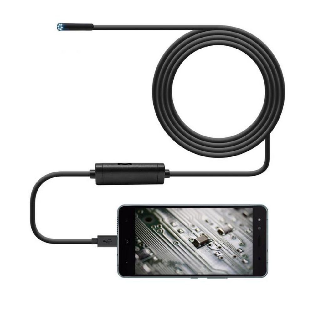Câmara Endoscopia 640x480px Para Android OTG IP67