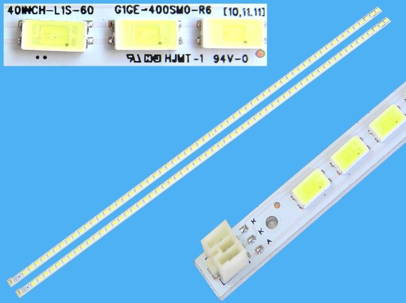 Kit 2 Barras 60 Led 40" Samsung 40INCH-L1S-60 -  455mm