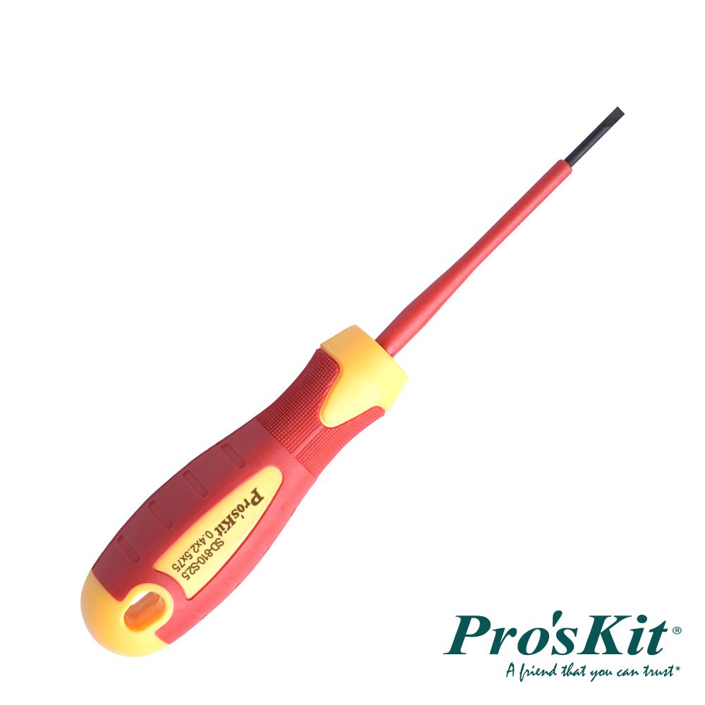 CHAVE FENDAS 0.4X2.5X75MM VDE 1000V PROSKIT