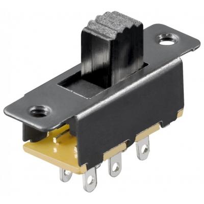 Interruptor Deslizante Mini - 2 Posições - 6 Pinos