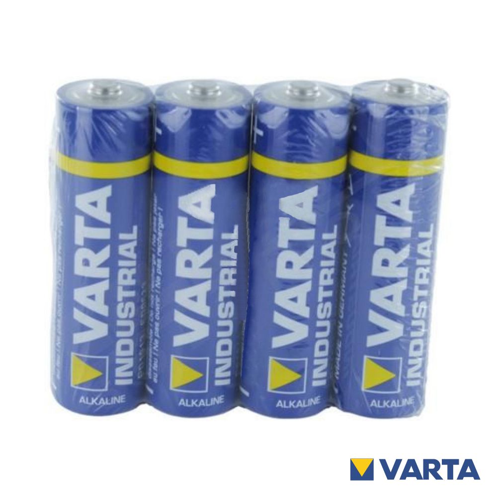 PILHA ALCALINA LR03/AAA 1.5V 4X INDUSTRIAL VARTA (pack 4)