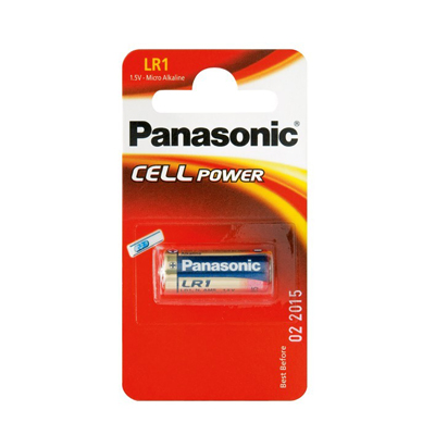 Pilha 1,5V LR1 Alcalina (Blister 1)