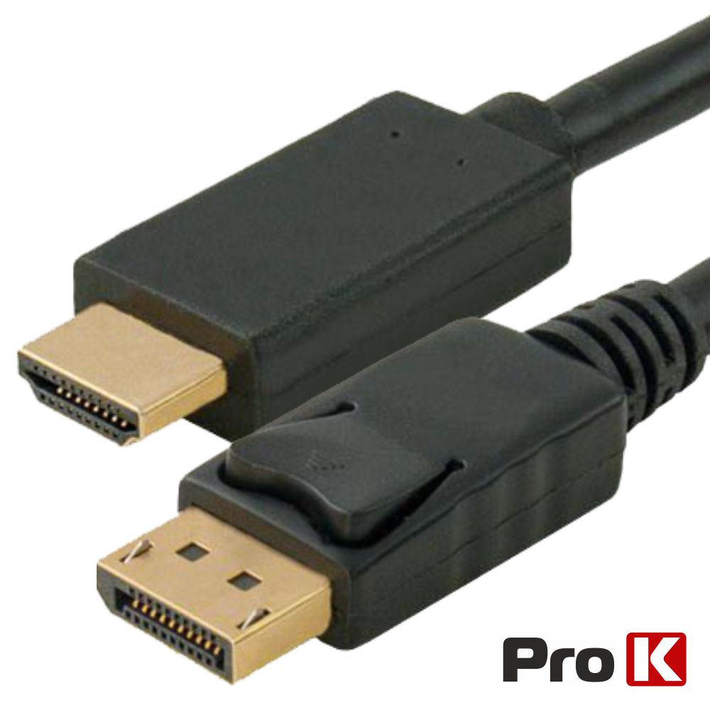 Cabo Displayport Macho / HDMI Macho 2m PROK