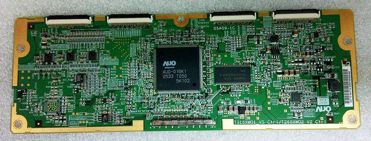 PLACA T-CON T315XW01-V5  Ctrl/T260XW01 V2 Ctrl 05A09-1C   LE32R51BX - USADA