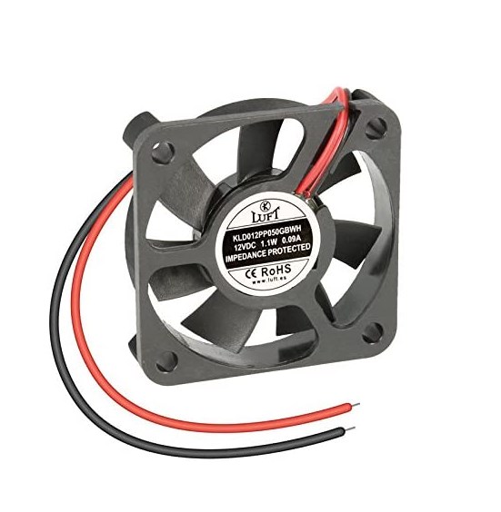 VENTILADOR  12V - 50x50x10MM
