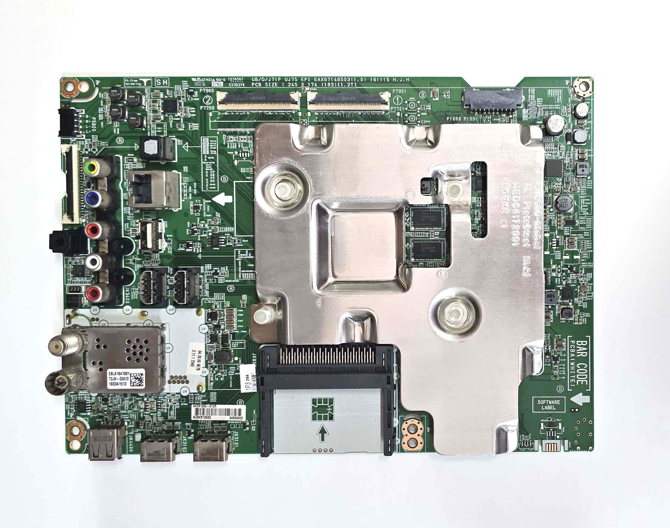 Main Board LG EBU64087916 49SK4900PLA.BEUWJP - EAX67148503 - Painel LC490EGG (FK) (M1) - Usada