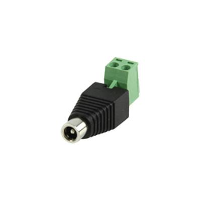 Adaptador Alimentação DC Macho Ø2,5x5,5mm/ Terminal Parafuso