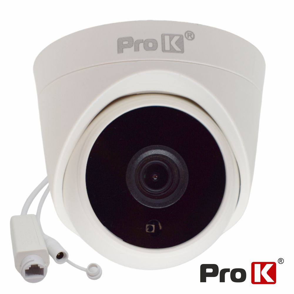 Câmara Vigilância IP Dome H.265 4MP 1/2.9" POE Ip67