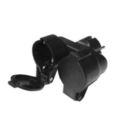 Tomada Adapt. 2 Vias para exterior