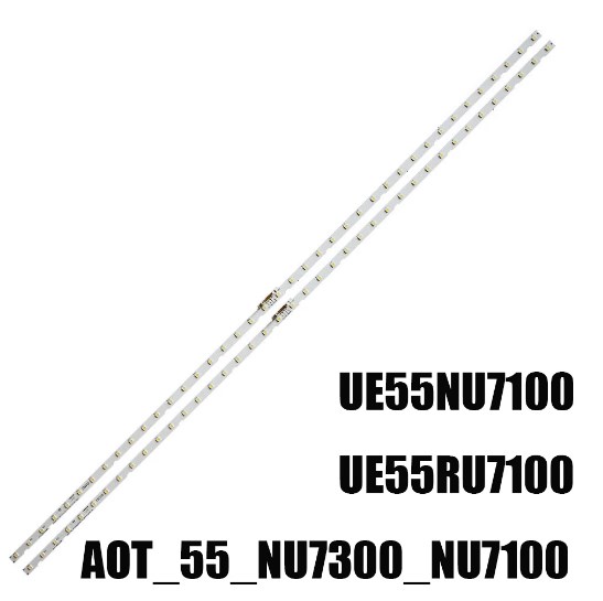 kit 2 Barras 40 Led´s Samsung 55" UE55NU7100 = Bn96-45913A - 598mm