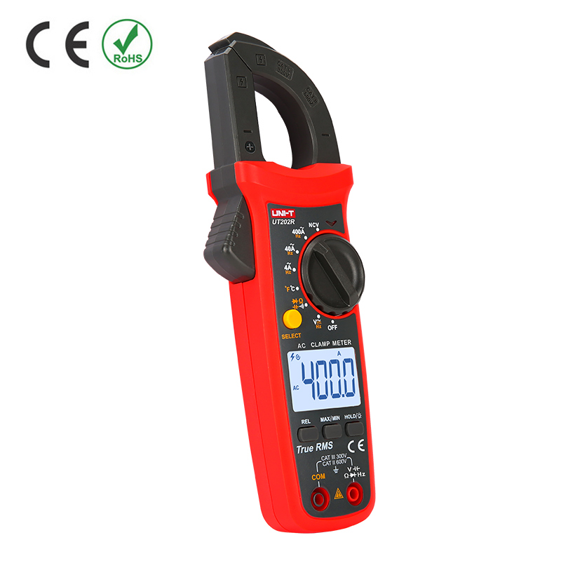 Pinça amperimetrica digital  UNI-T   -  UT202R