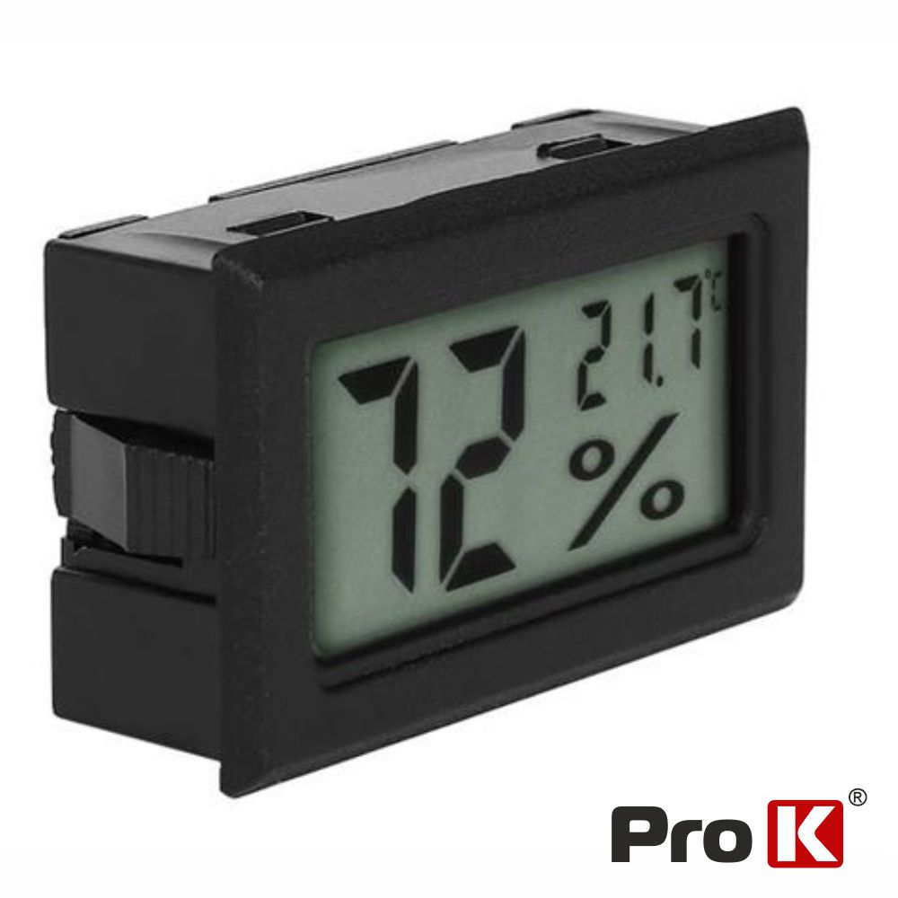 Termómetro e Higrómetro Dig -50 ~+ 70º C - 10% ~ 99%