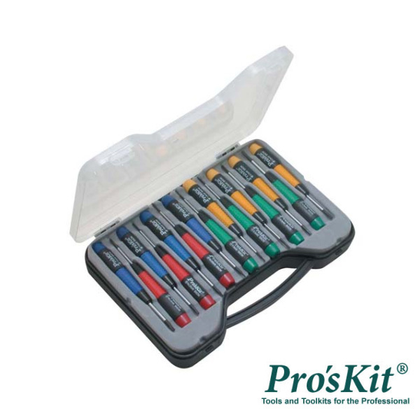 KIT 15 CHAVES PRECISÃO SW-0118 PROSKIT