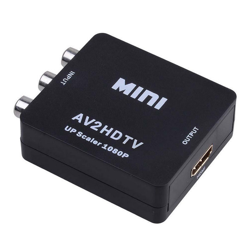 CONVERSOR SINAL COMPOSTO + ÁUDIO -> HDMI